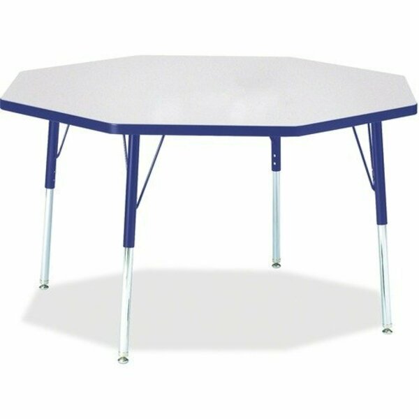 Jonti-Craft TABLE, OCTAGON, 48X48, GY/BE JNT6428JCA003